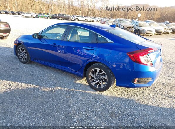 2HGFC2F74JH587920 2018 HONDA CIVIC Blue უკანა მარცხენა