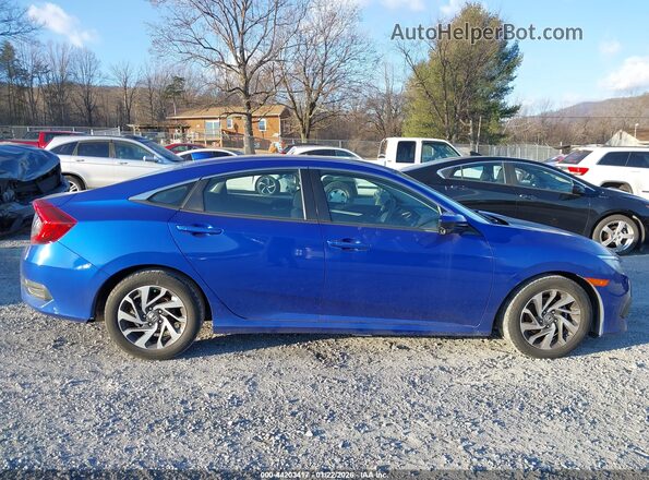 2HGFC2F74JH587920 2018 HONDA CIVIC Blue სალონის 360-გრადუსიანი ხედი
