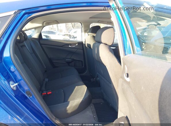 2HGFC2F74JH587920 2018 HONDA CIVIC Blue VIN კოდის სტიკერის ხედი