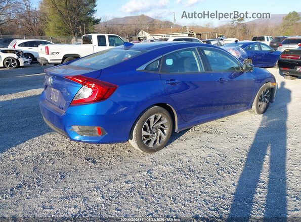 2HGFC2F74JH587920 2018 HONDA CIVIC Blue უკანა მარჯვენა
