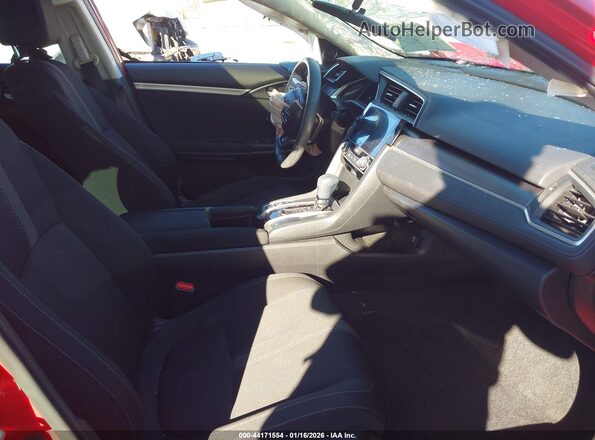 2HGFC2F76HH564942 2017 HONDA CIVIC Красный Вид салона спереди