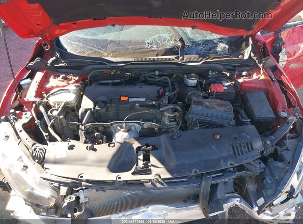 2HGFC2F76HH564942 2017 HONDA CIVIC Красный Вид сзади
