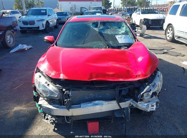 2HGFC2F76HH564942 2017 HONDA CIVIC Красный Вид панели приборов