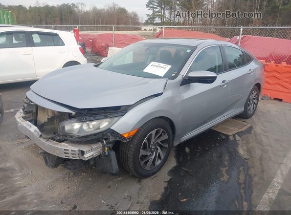 2HGFC2F7XGH544479 2016 HONDA CIVIC Silver წინა მარცხენა ხედი სამი მეოთხედიდან