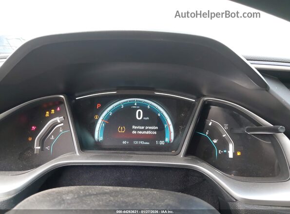 2HGFC2F7XHH559369 2017 HONDA CIVIC Black Вид задніх сидінь