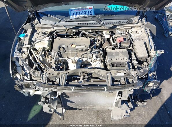2HGFC2F88MH542508 2021 HONDA CIVIC Gray Вид ззаду