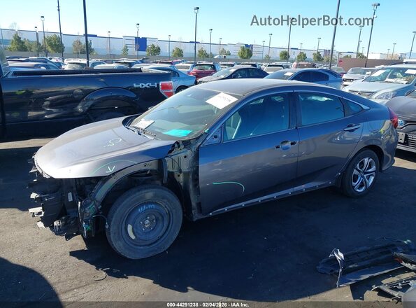 2HGFC2F88MH542508 2021 HONDA CIVIC Gray 