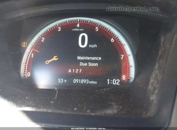 2HGFC3A51HH750285 2017 HONDA CIVIC Red 
