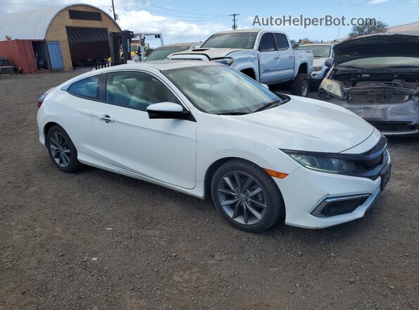 2HGFC3B31KH352904 2019 HONDA CIVIC Белый Передняя правая четверть