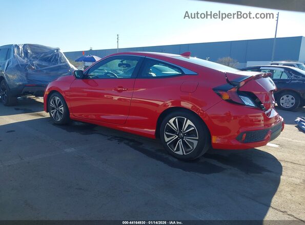2HGFC3B76GH352164 2016 HONDA CIVIC Red Задня ліва чверть