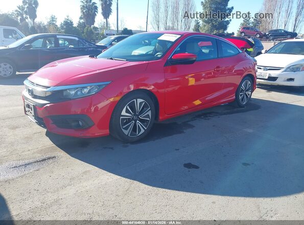 2HGFC3B76GH352164 2016 HONDA CIVIC Red Передня ліва чверть