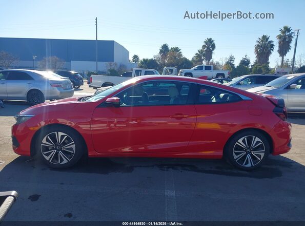 2HGFC3B76GH352164 2016 HONDA CIVIC Red Панорамний вид салону 360°