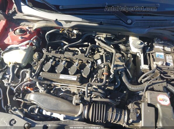 2HGFC3B76GH352164 2016 HONDA CIVIC Red Вид ззаду