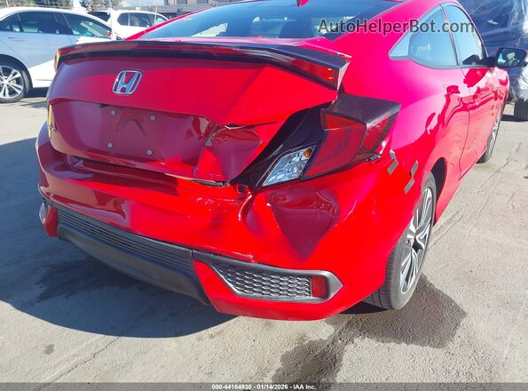 2HGFC3B76GH352164 2016 HONDA CIVIC Red Вид спереду