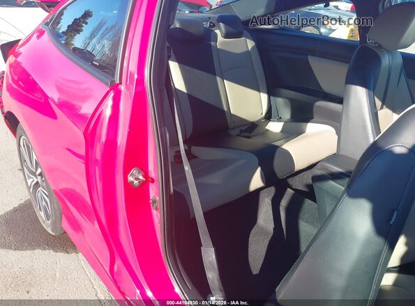 2HGFC3B76GH352164 2016 HONDA CIVIC Red Вид наклейки з VIN-кодом