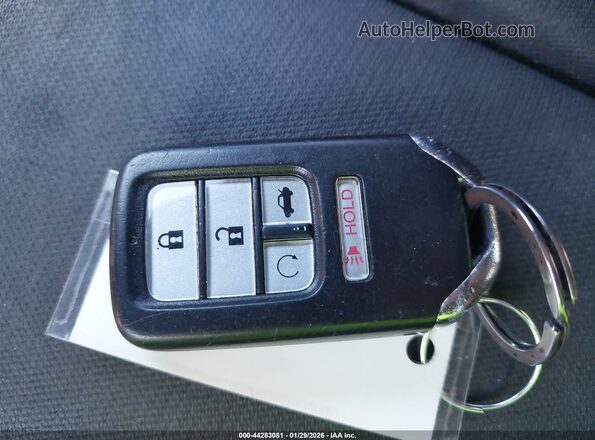 2HGFC4B04GH315848 2016 HONDA CIVIC Black Widok deski rozdzielczej