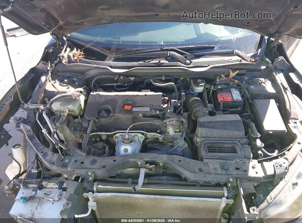 2HGFC4B04GH315848 2016 HONDA CIVIC Black Widok z tyłu