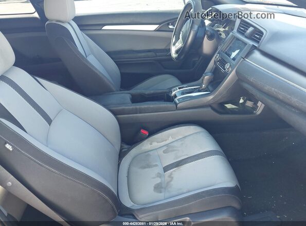 2HGFC4B04GH315848 2016 HONDA CIVIC Black Widok wnętrza z przodu