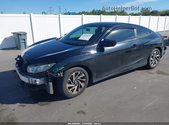 2HGFC4B04GH315848 2016 HONDA CIVIC Black Przód lewy