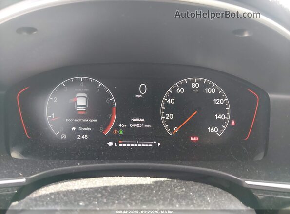 2HGFE1E54PH472165 2023 HONDA CIVIC Gray Vista de los asientos traseros