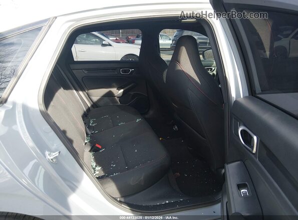 2HGFE1E54PH472165 2023 HONDA CIVIC Gray Vista de la etiqueta del VIN