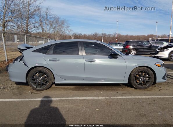 2HGFE1E54PH472165 2023 HONDA CIVIC Gray Vista interior trasera