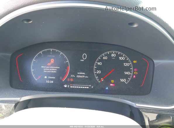 2HGFE1E59PH475823 2023 HONDA CIVIC SI Light Blue 