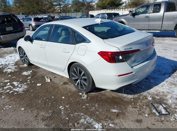 2HGFE1F71NH303105 2022 HONDA CIVIC White Trasero izquierdo