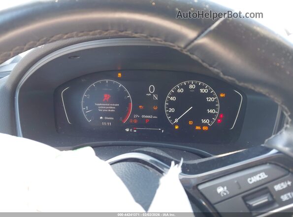 2HGFE1F71NH303105 2022 HONDA CIVIC White Vista de los asientos traseros