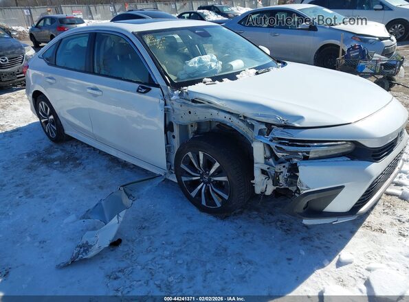 2HGFE1F71NH303105 2022 HONDA CIVIC White Vista frontal