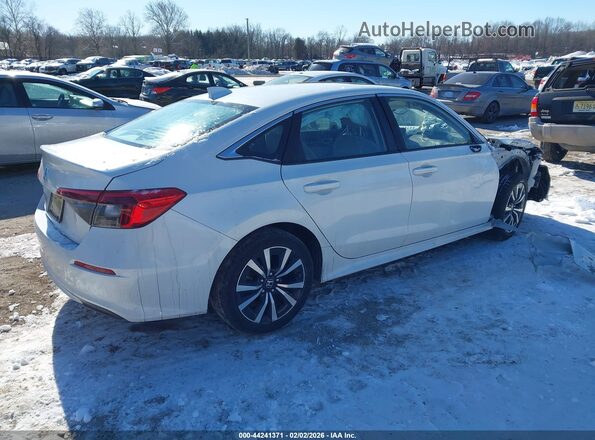 2HGFE1F71NH303105 2022 HONDA CIVIC White Trasero derecho
