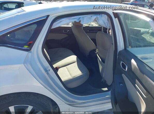 2HGFE1F71NH303105 2022 HONDA CIVIC White Vista de la etiqueta del VIN