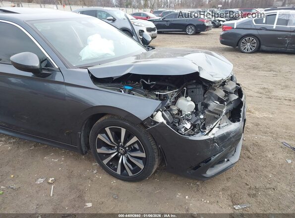 2HGFE1F74RH315853 2024 HONDA CIVIC Gray წინა ხედი