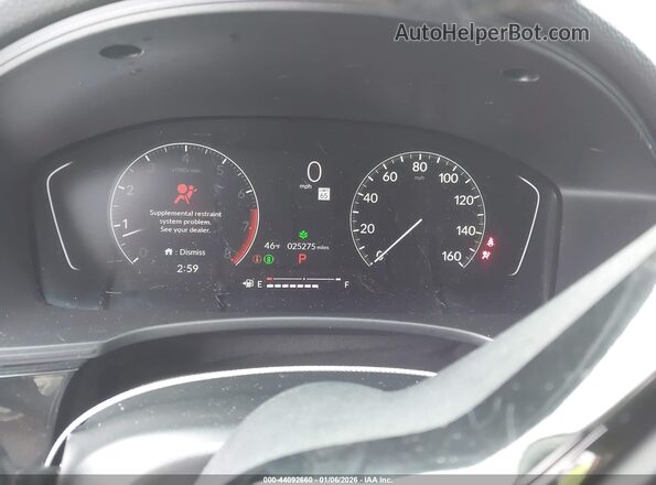 2HGFE1F74RH315853 2024 HONDA CIVIC Gray უკანა სავარძლების ხედი