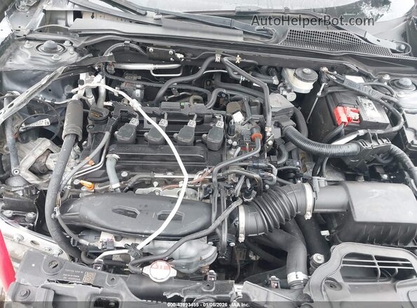 2HGFE1F76NH322071 2022 HONDA CIVIC Gray Widok z tyłu