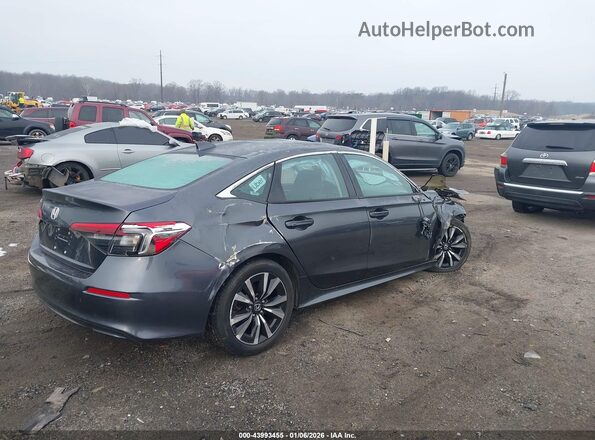 2HGFE1F76NH322071 2022 HONDA CIVIC Gray Tył prawy