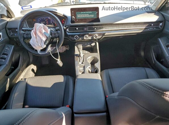2HGFE1F99RH303540 2024 HONDA CIVIC Black Вид панелі приладів