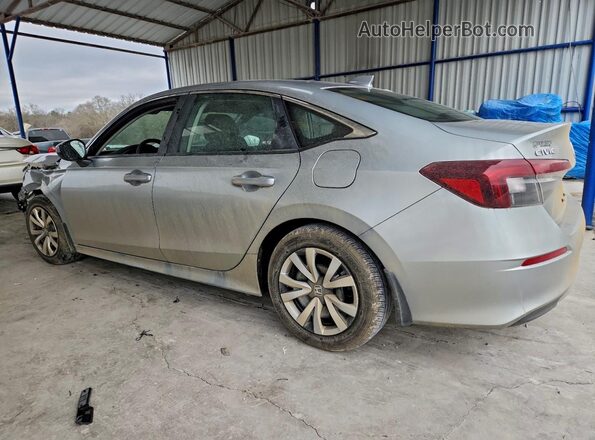 2HGFE2F26TH508863 2026 HONDA CIVIC Серебряный Задняя левая четверть