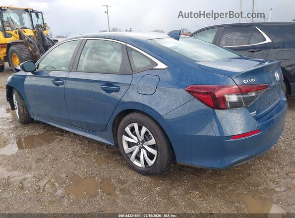 2HGFE2F28TH535420 2026 HONDA CIVIC Blue Հետևի ձախ