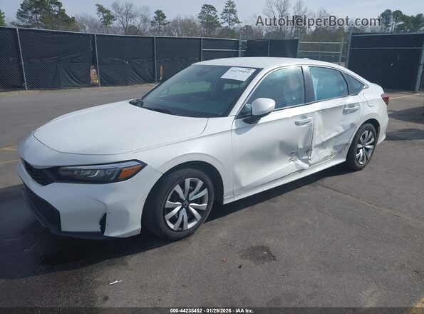 2HGFE2F2XSH501459 2025 HONDA CIVIC White 