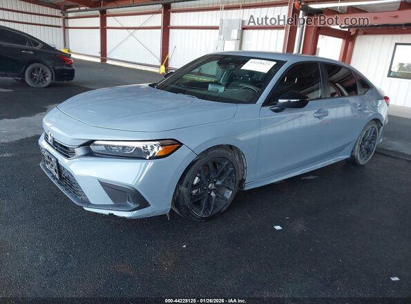 2HGFE2F50PH519812 2023 HONDA CIVIC Gray Front left