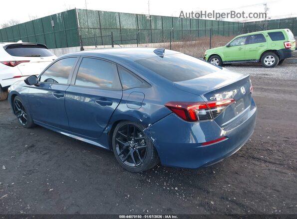 2HGFE2F50SH502761 2025 HONDA CIVIC Синий Задняя левая четверть