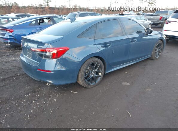 2HGFE2F50SH502761 2025 HONDA CIVIC Синий Задняя правая четверть