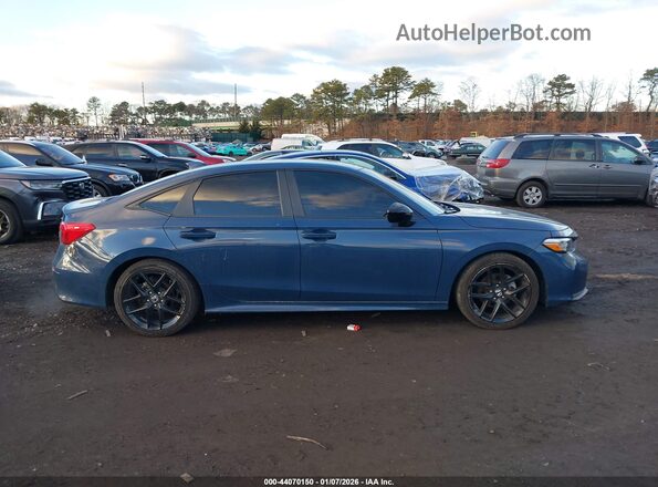 2HGFE2F50SH502761 2025 HONDA CIVIC Синий Вид задней части салона