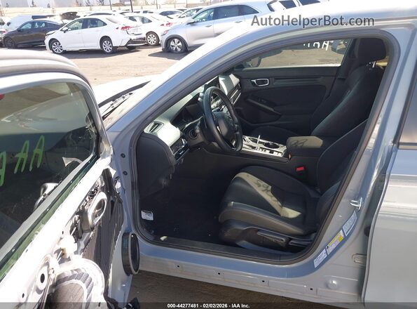 2HGFE2F53RH568604 2024 HONDA CIVIC Blue Front interior view