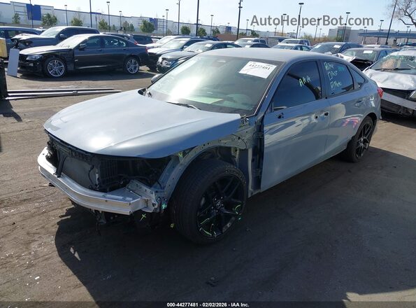 2HGFE2F53RH568604 2024 HONDA CIVIC Blue Front left