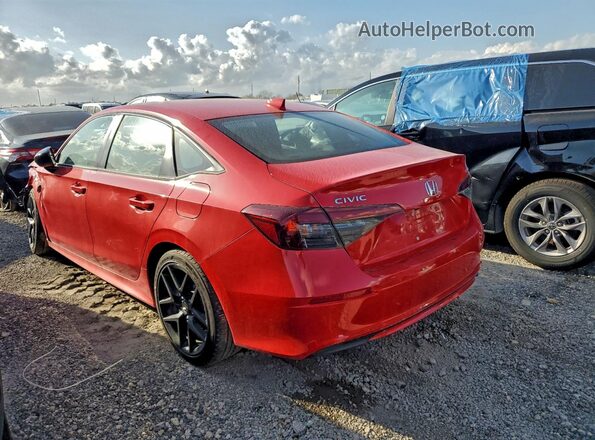 2HGFE2F54SH579424 2025 HONDA CIVIC Красный 