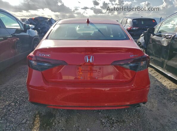 2HGFE2F54SH579424 2025 HONDA CIVIC Красный 