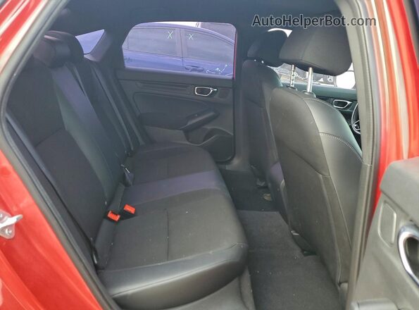 2HGFE2F55NH521004 2022 HONDA CIVIC Красный Вид задних сидений