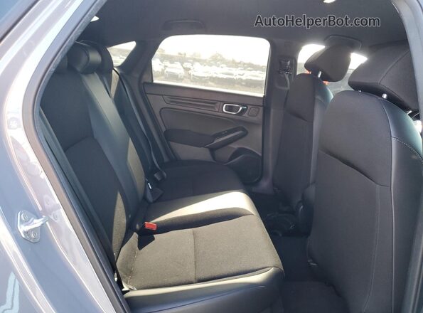 2HGFE2F55RH525611 2024 HONDA CIVIC Gray უკანა სავარძლების ხედი